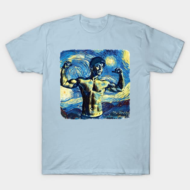 Aspiring Psyche Van Gogh Style T-Shirt by todos